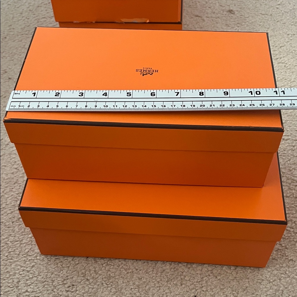 Hermès Signature Orange Boxes